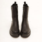 STIVALETTO ELASTICI STRASS NERO 