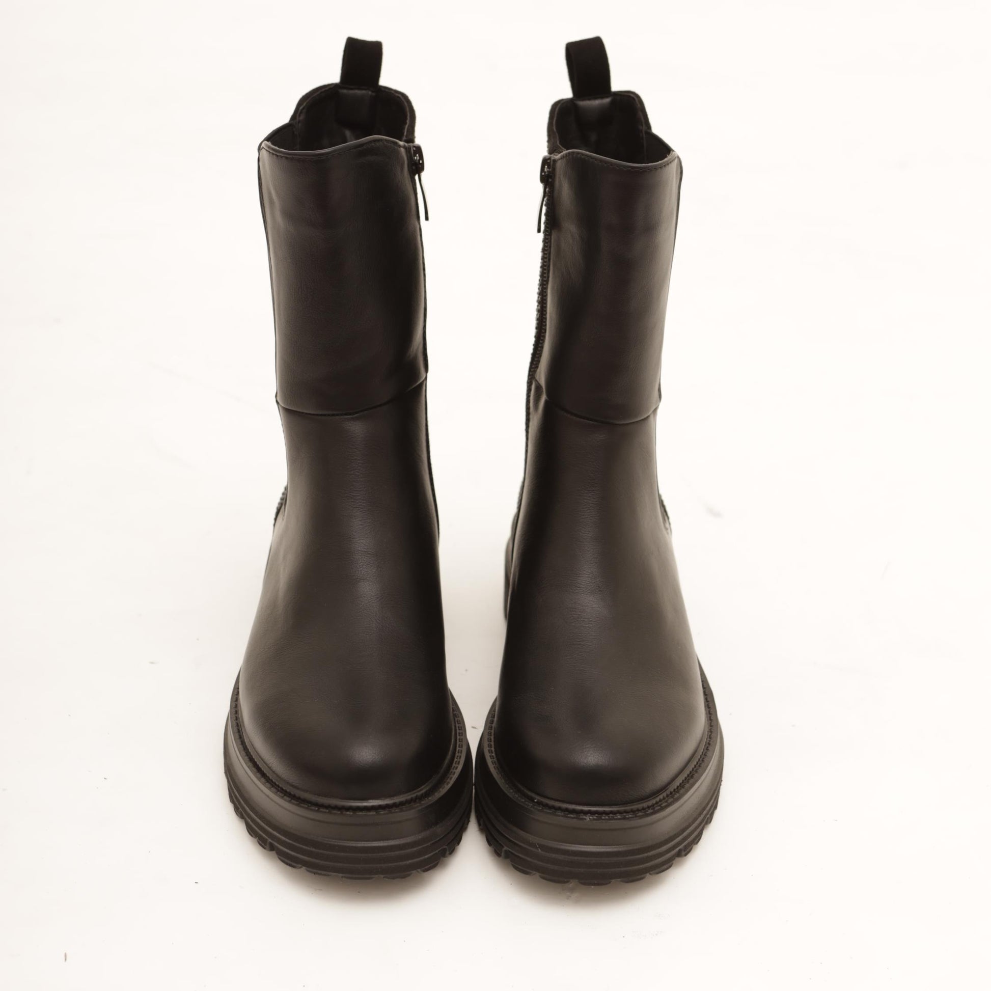 STIVALETTO ELASTICI STRASS NERO 