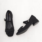 MARY JANE FLAT FIOCCO NERO 