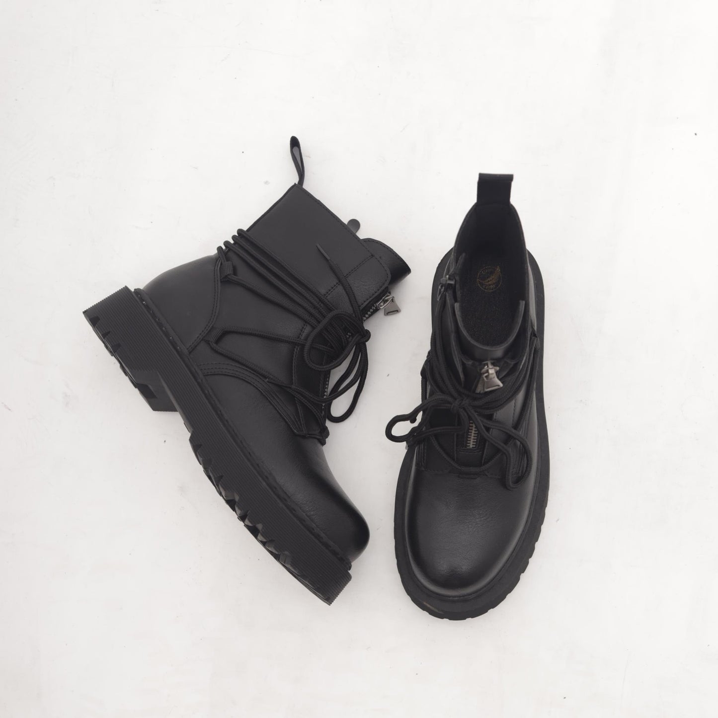 ANFIBIO LACCI E ZIP NERO MP2752-5PUNE CHOCOLA