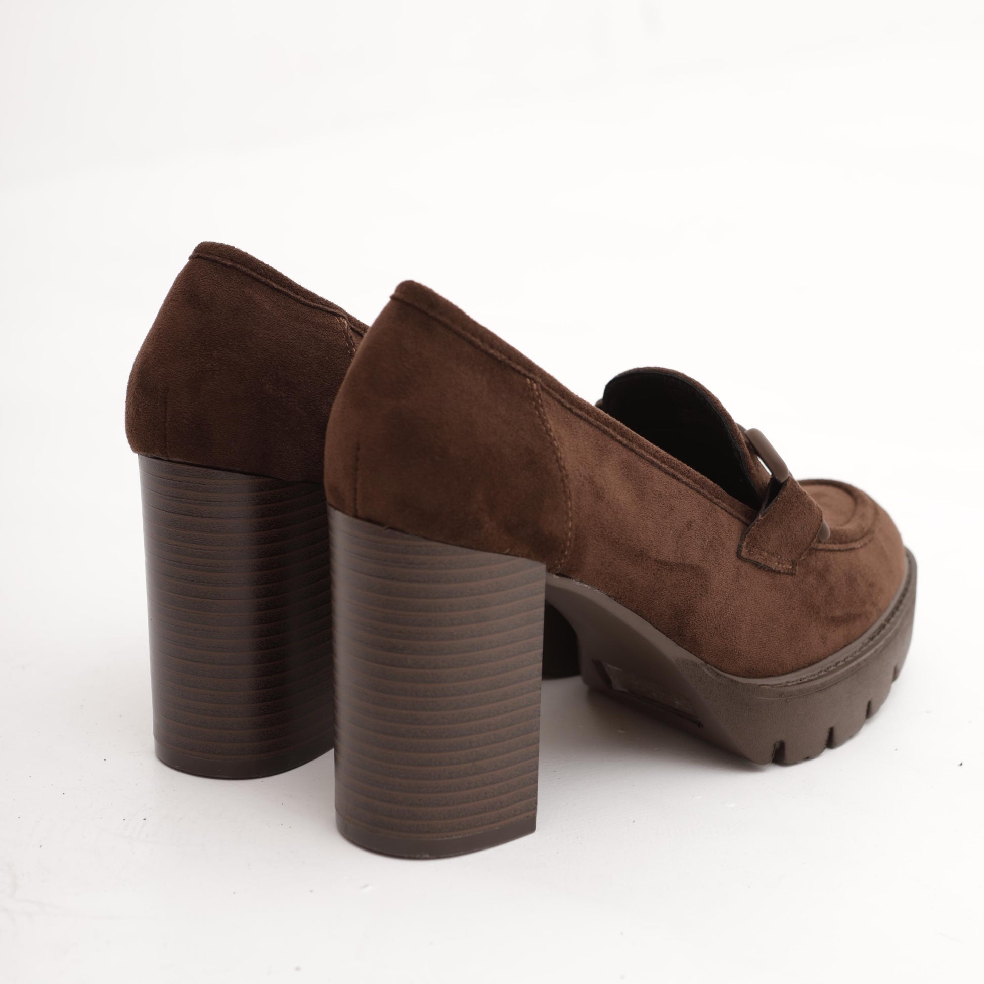 MOCASSINO PLATEAU MORSETTO TESTA DI MORO MP70013MFTM CHOCOLA