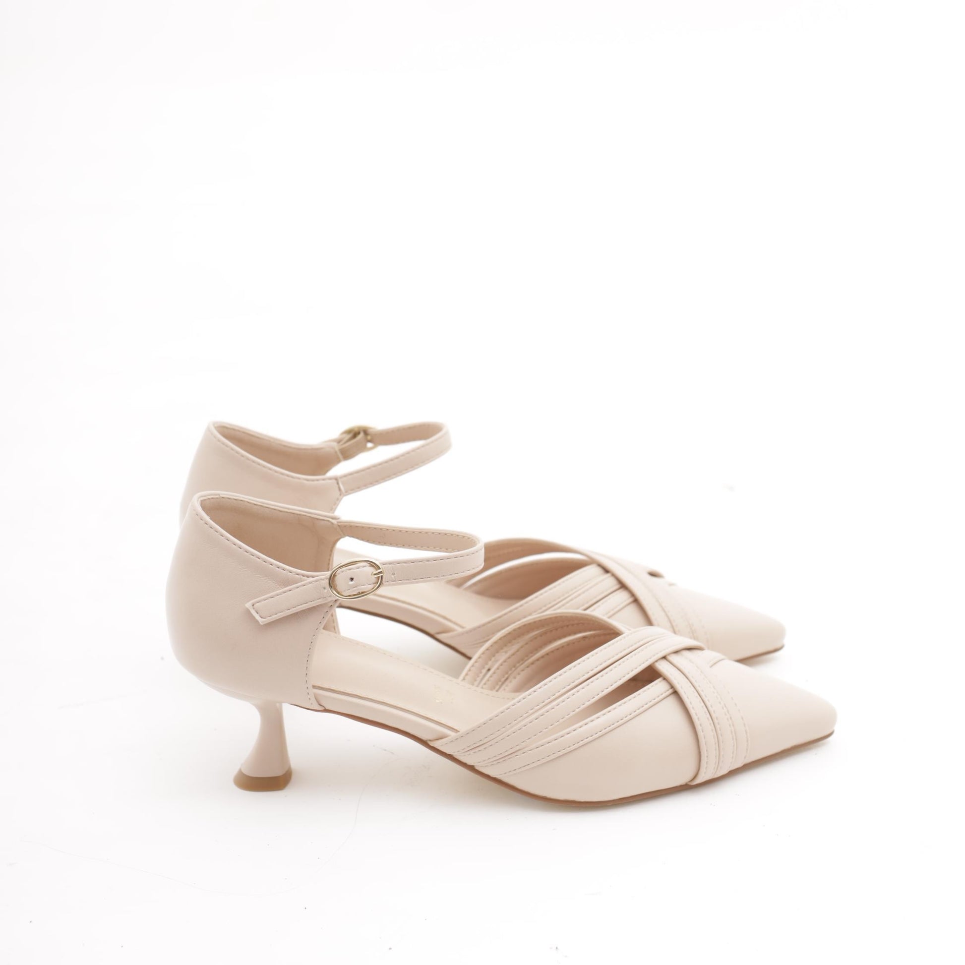 DECOLLETE' D'ORSAY CROSS NUDE 