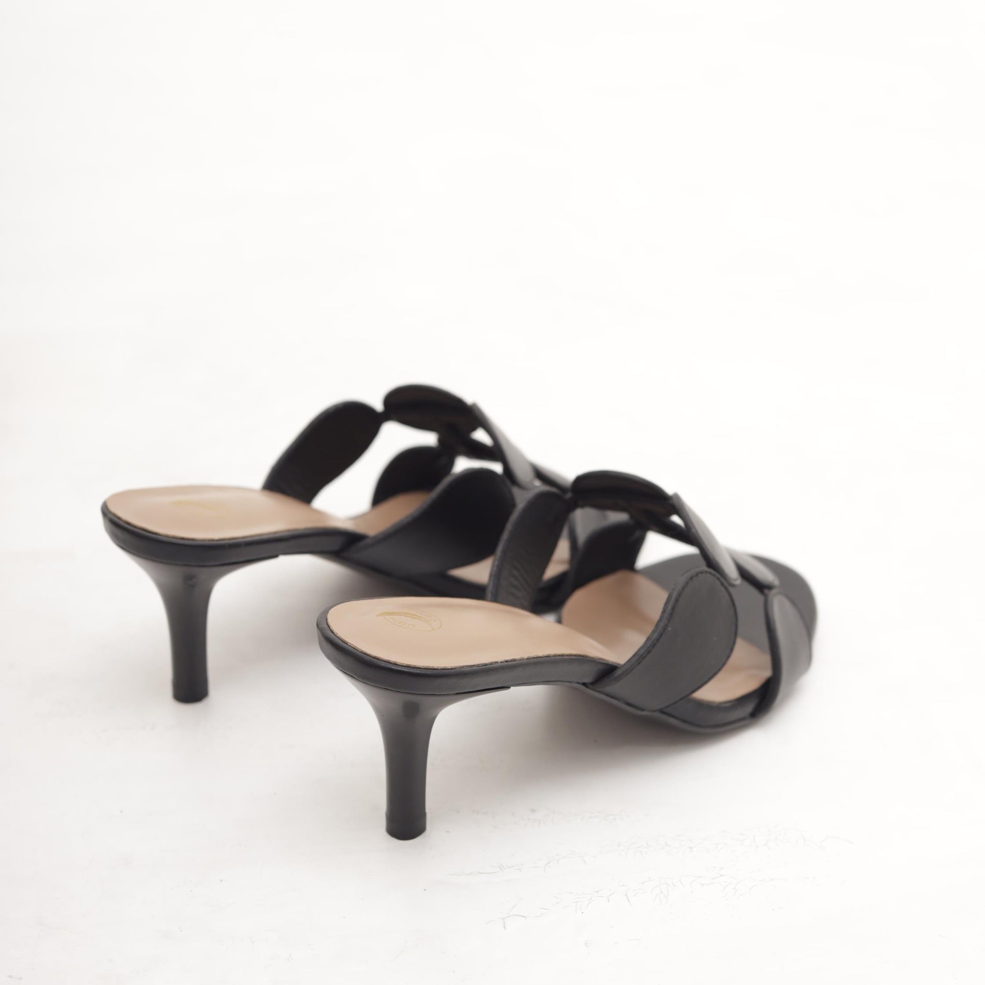 MULE CERCHI NERO 
