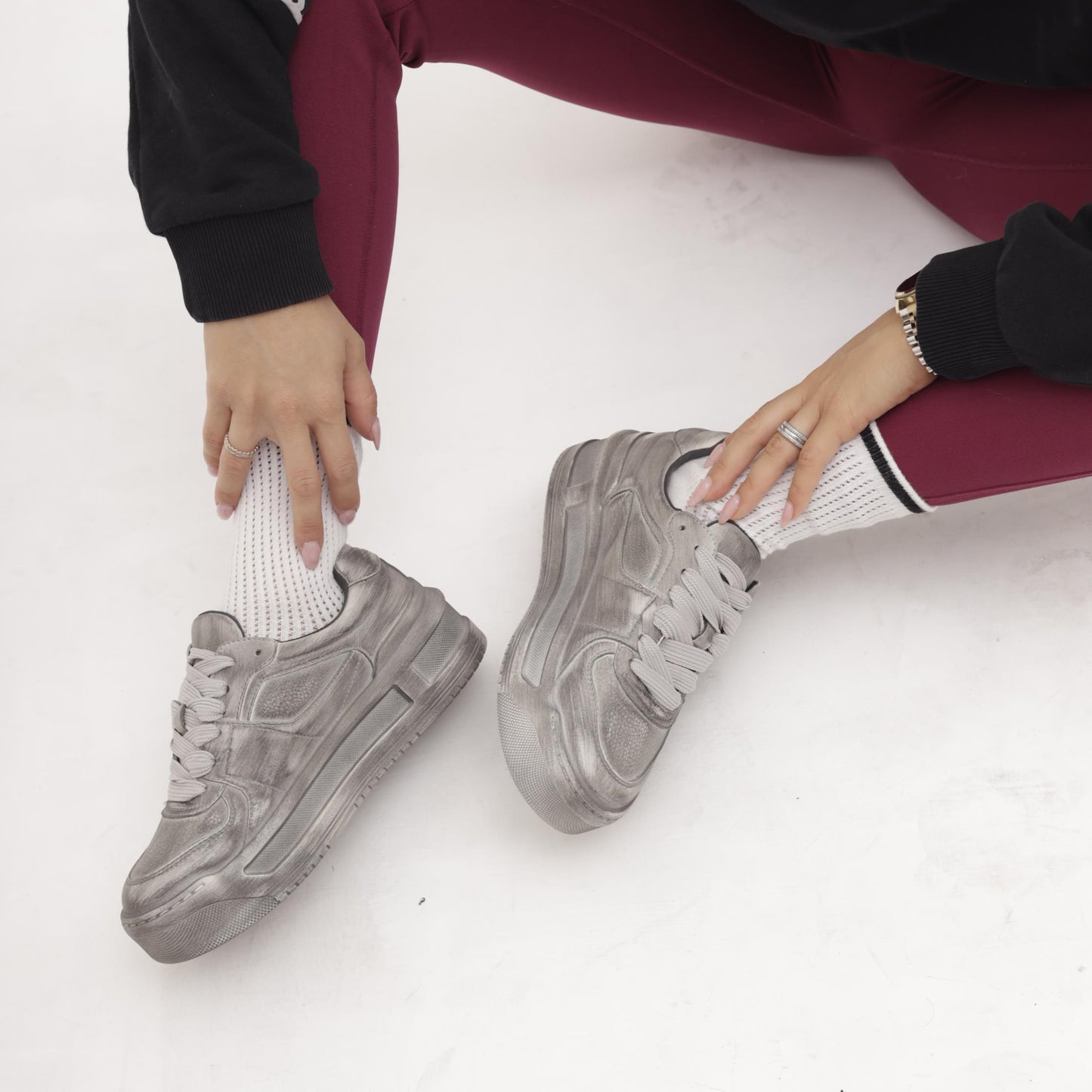 SNEAKERS PLATFORM GESSO MP2607-3PUGE CHOCOLA