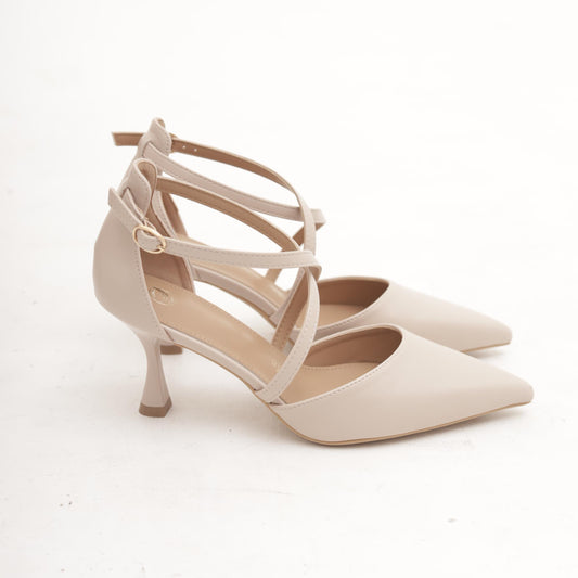 DECOLLETE' D'ORSAY INCROCIO NUDE 