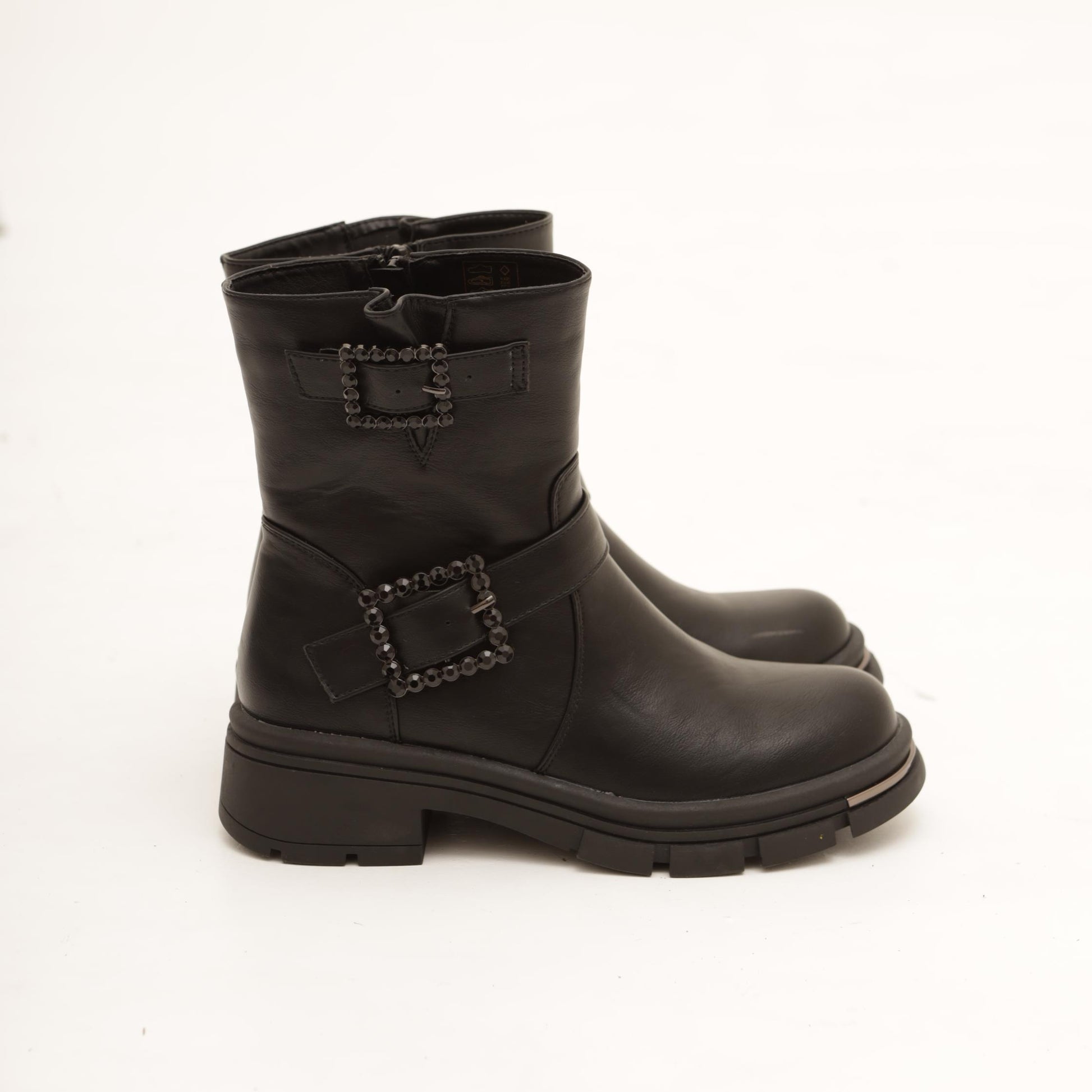 BIKER BASSO STONE NERO 