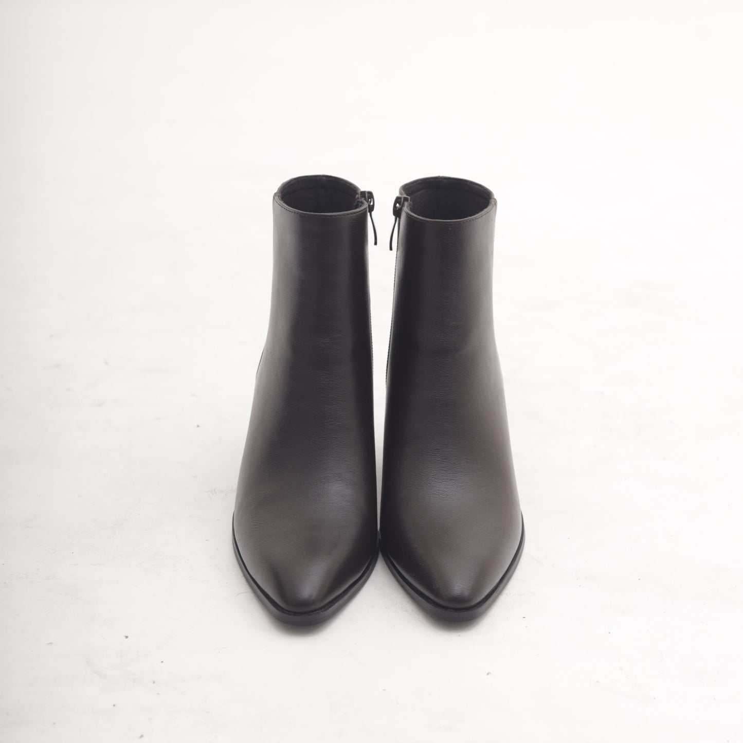 STIVALETTO TACCO LISCIO TESTA DI MORO MP2738-1PUTM CHOCOLA