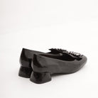 DECOLLETE' BASSA ZEBRA NERO 