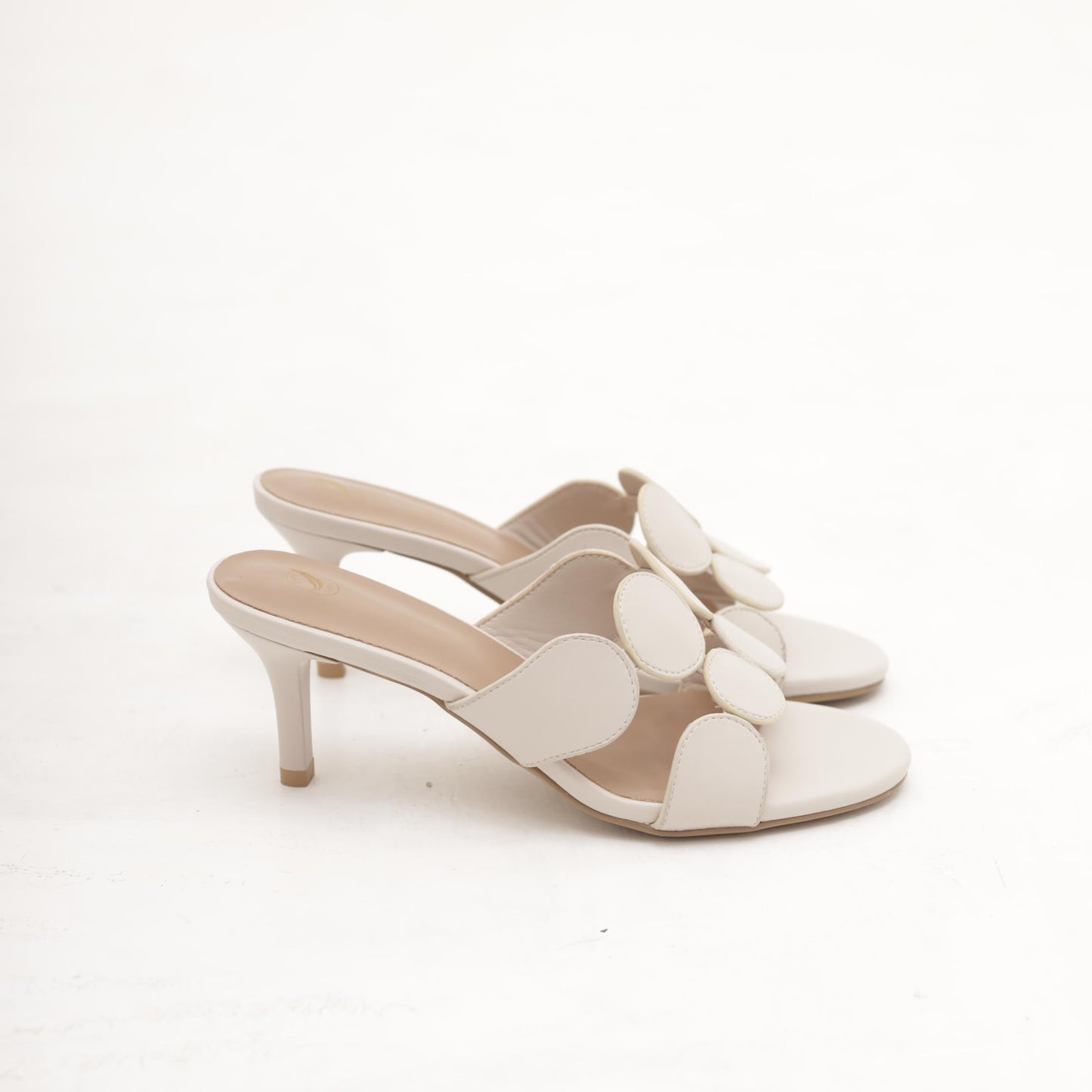 MULE CERCHI BEIGE 