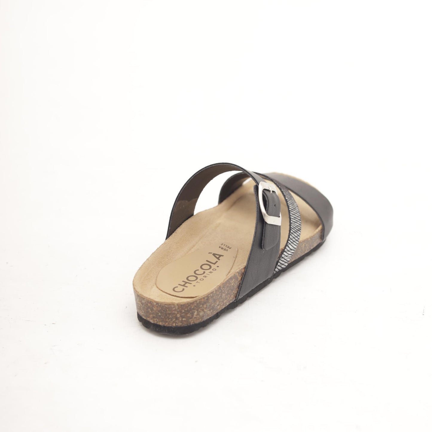 SANDALO BIO INCROCIO NERO 
