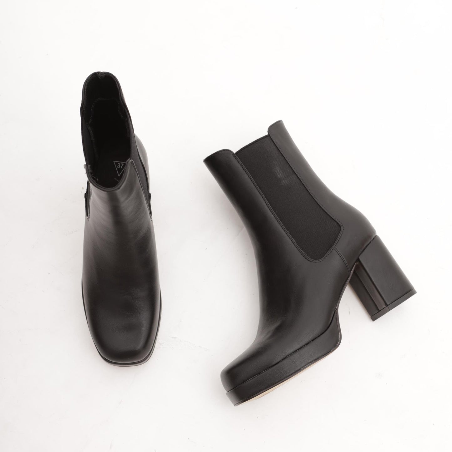 TRONCHETTO ELASTICI PLATEAU NERO 