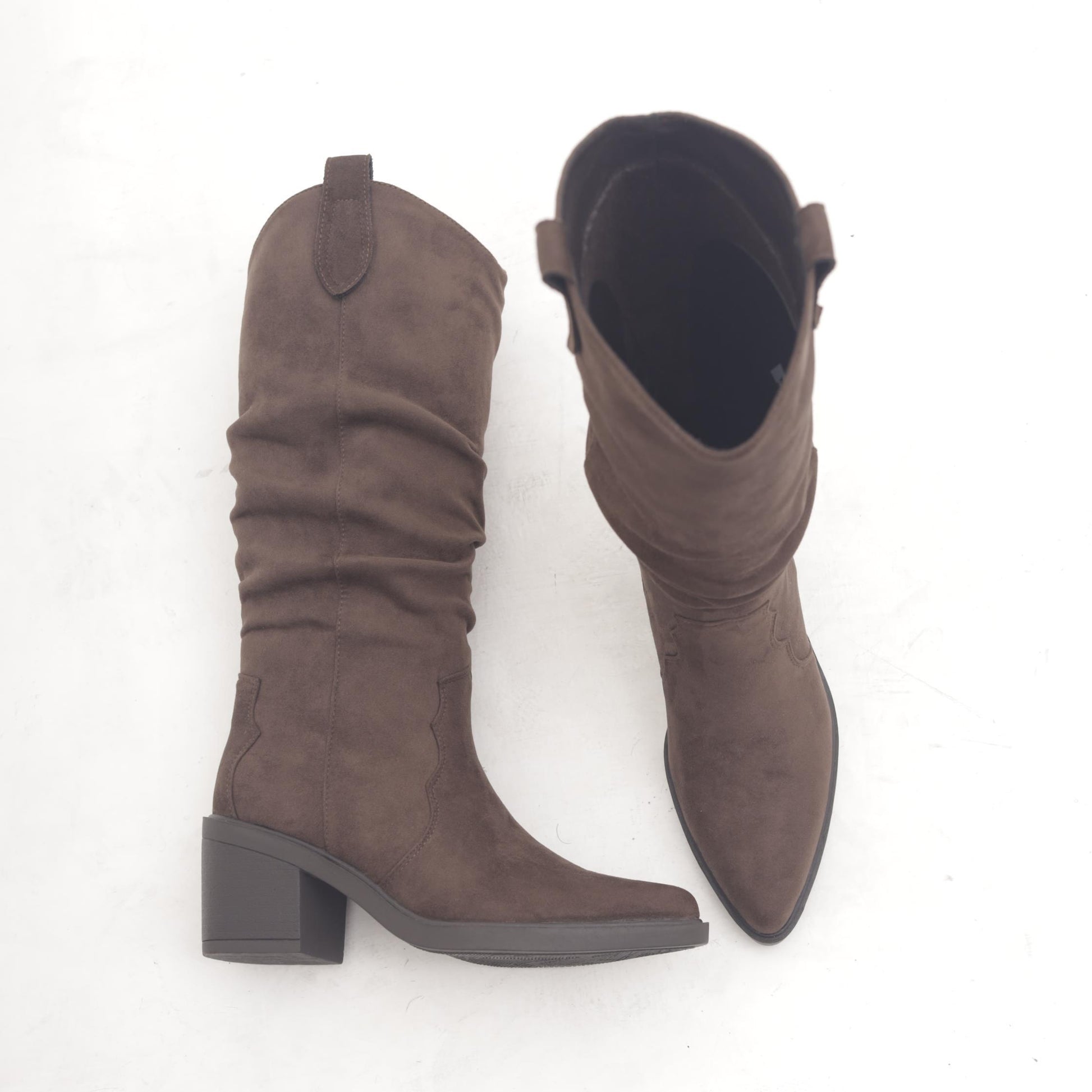 STIVALE CAMPEROS ARRICCIATO TESTA DI MORO MP2740-2MFTM CHOCOLA