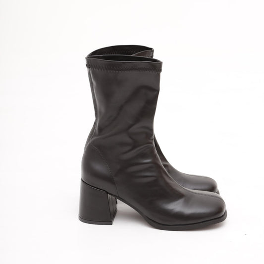 STIVALETTO STRETCH NERO MP757PUNE CHOCOLA