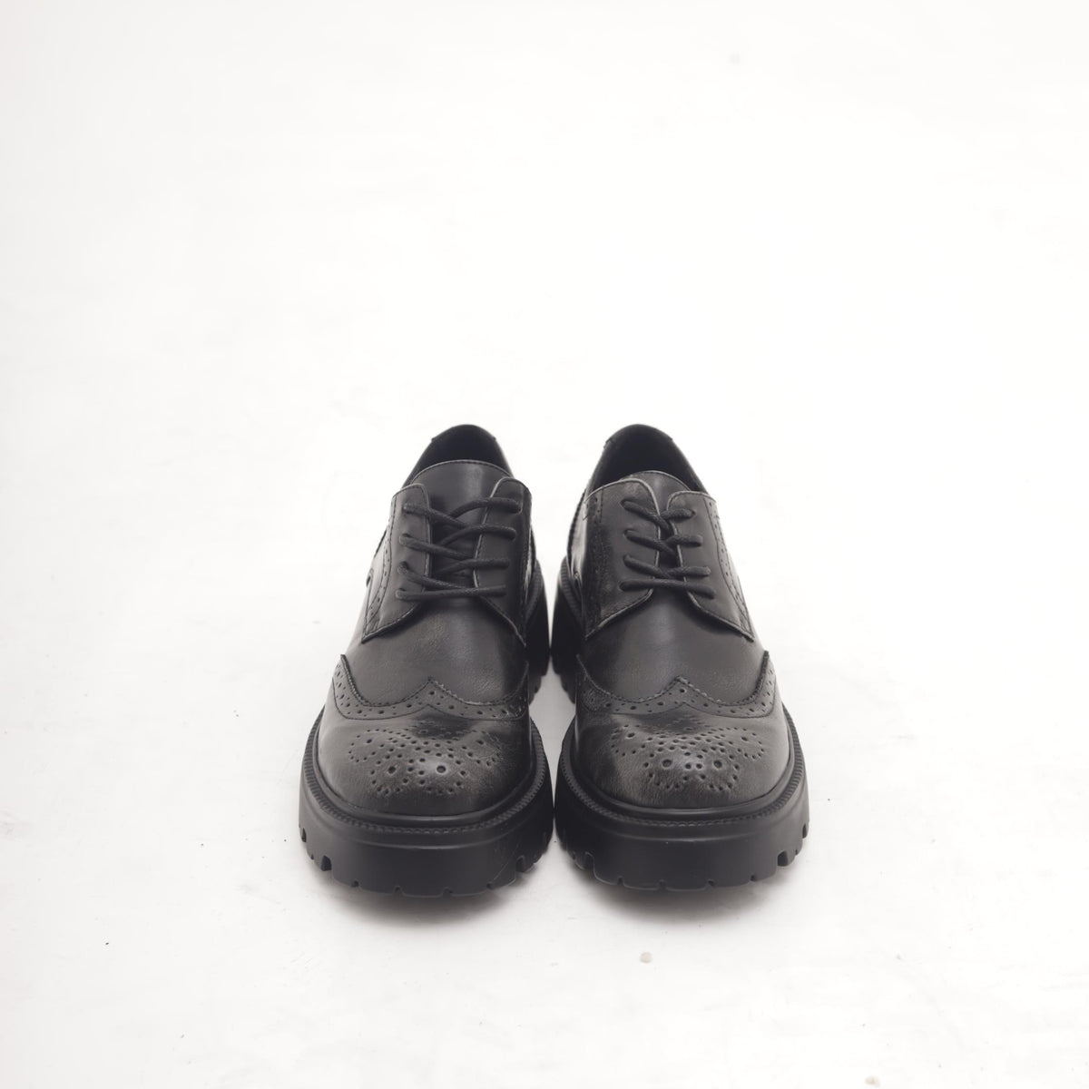 OXFORD SUOLA ALTA NERO 