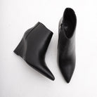 STIVALETTO ZEPPA NERO 