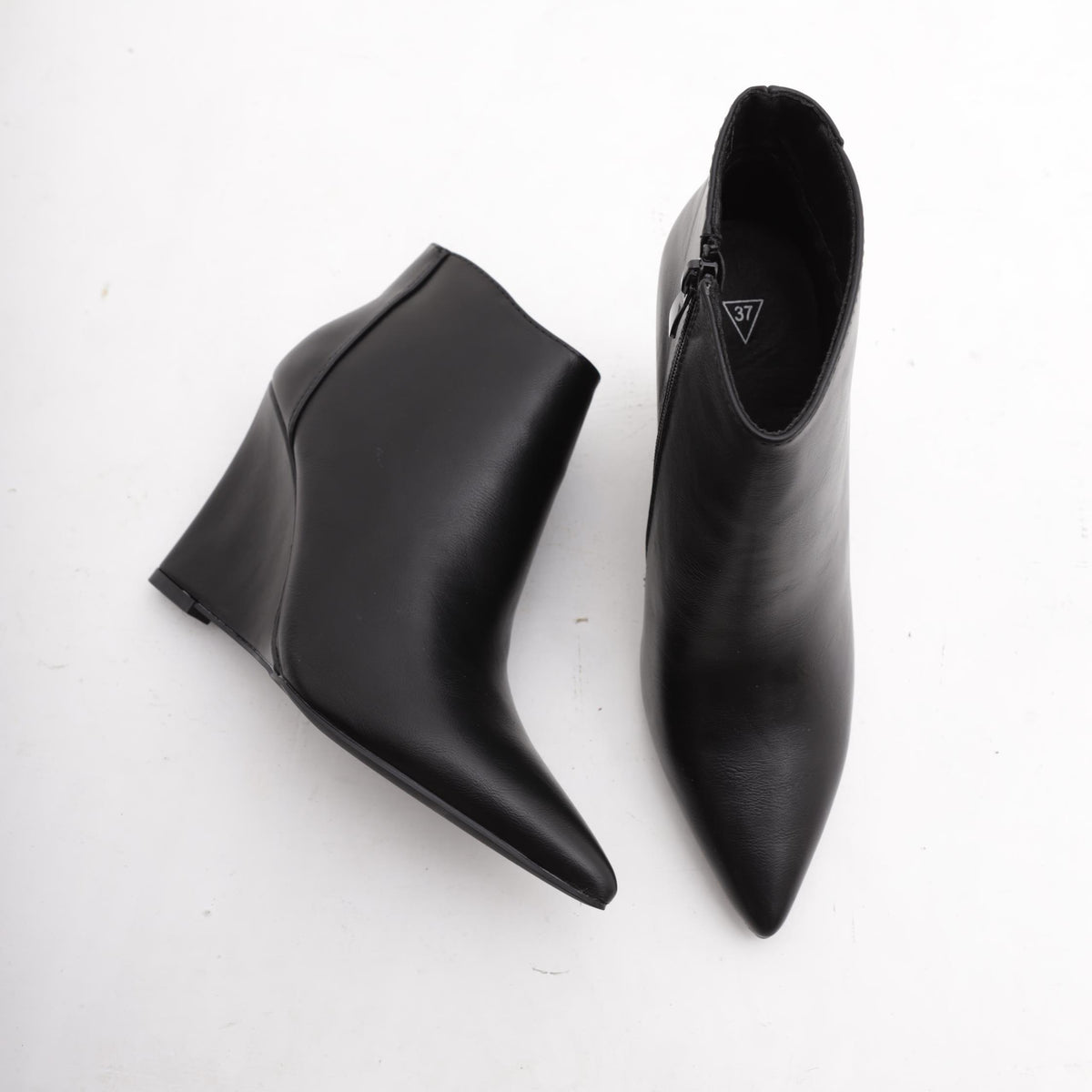 STIVALETTO ZEPPA NERO 