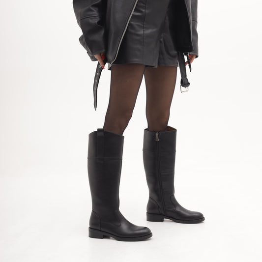 STIVALE CAVALLERIZZO NERO MP2753-4PUNERO CHOCOLA