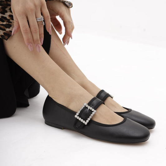 BALLERINA PROFILATA NERO 