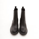 STIVALETTO ELASTICI TACCO NERO 
