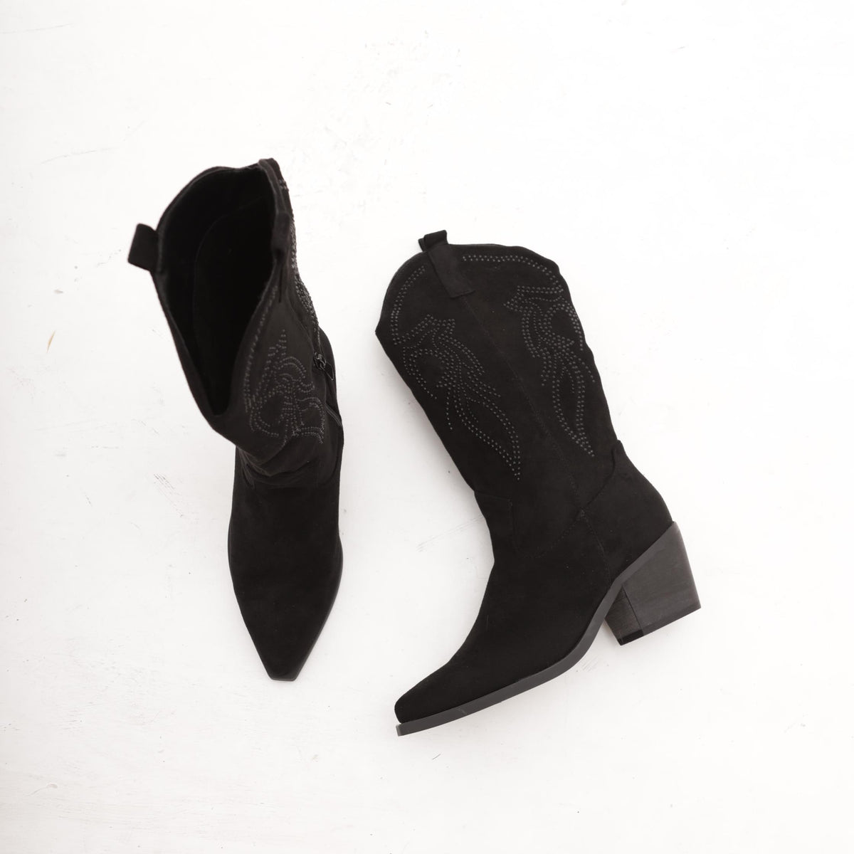 STIVALE CAMPEROS BORCHIE NERO 
