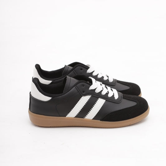 SNEAKERS FLAT NERO MP902-1PUNE CHOCOLA