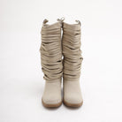 STIVALI STRIPES BEIGE<BR/> 