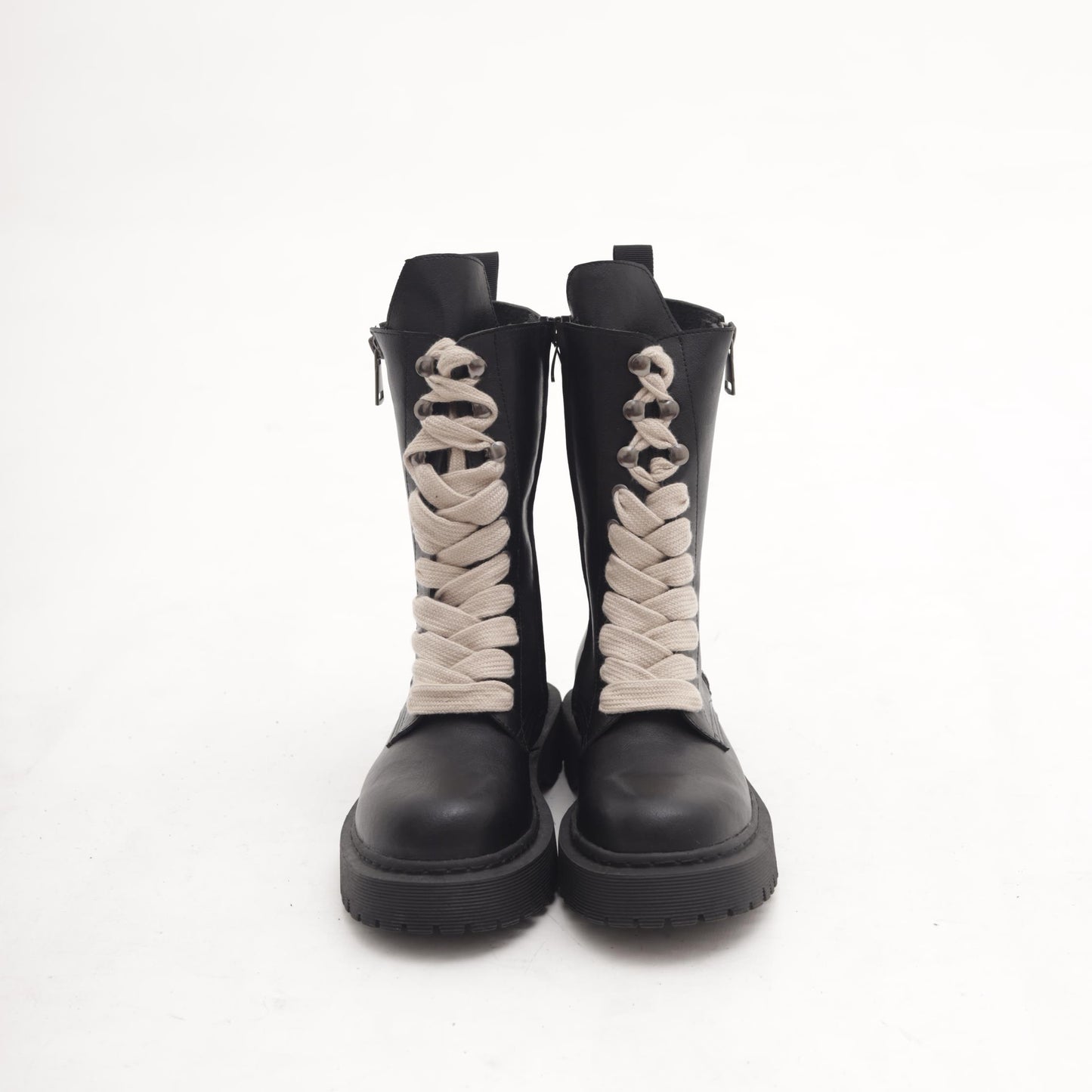 ANFIBIO ALTO CON ZIP NERO 