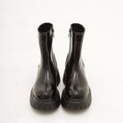 STIVALETTO LISCIO PLATFORM NERO 
