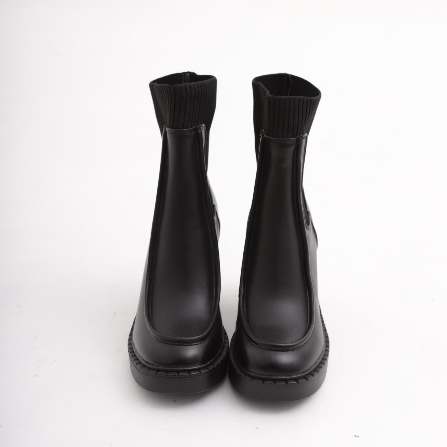 STIVALETTO INGEGNERE TACCO NERO 