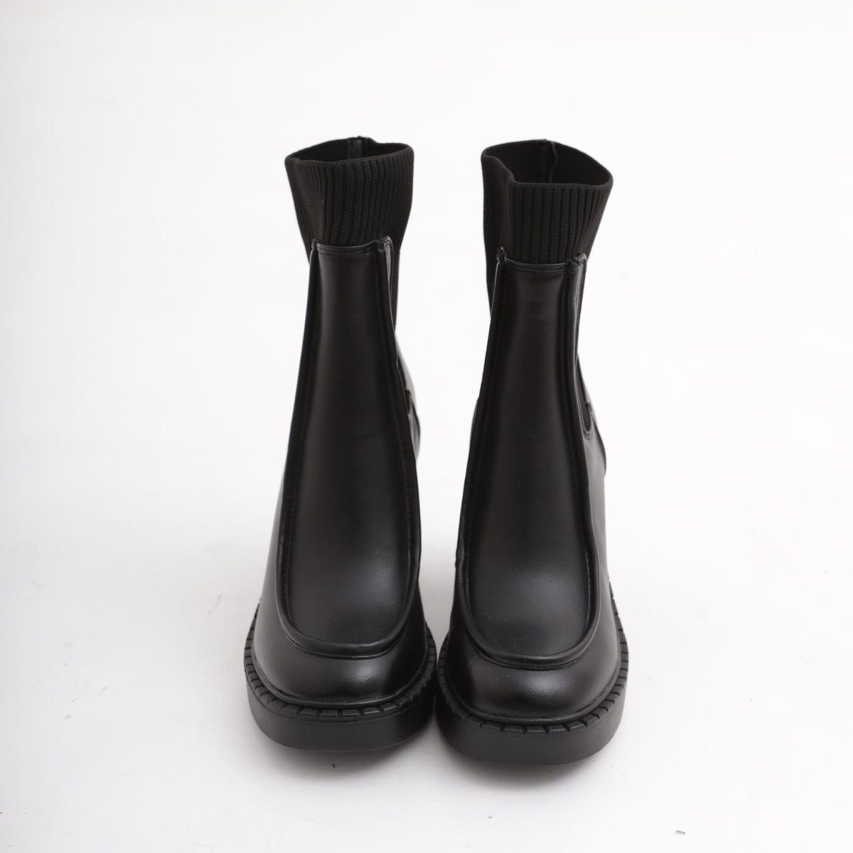 STIVALETTO INGEGNERE TACCO NERO 
