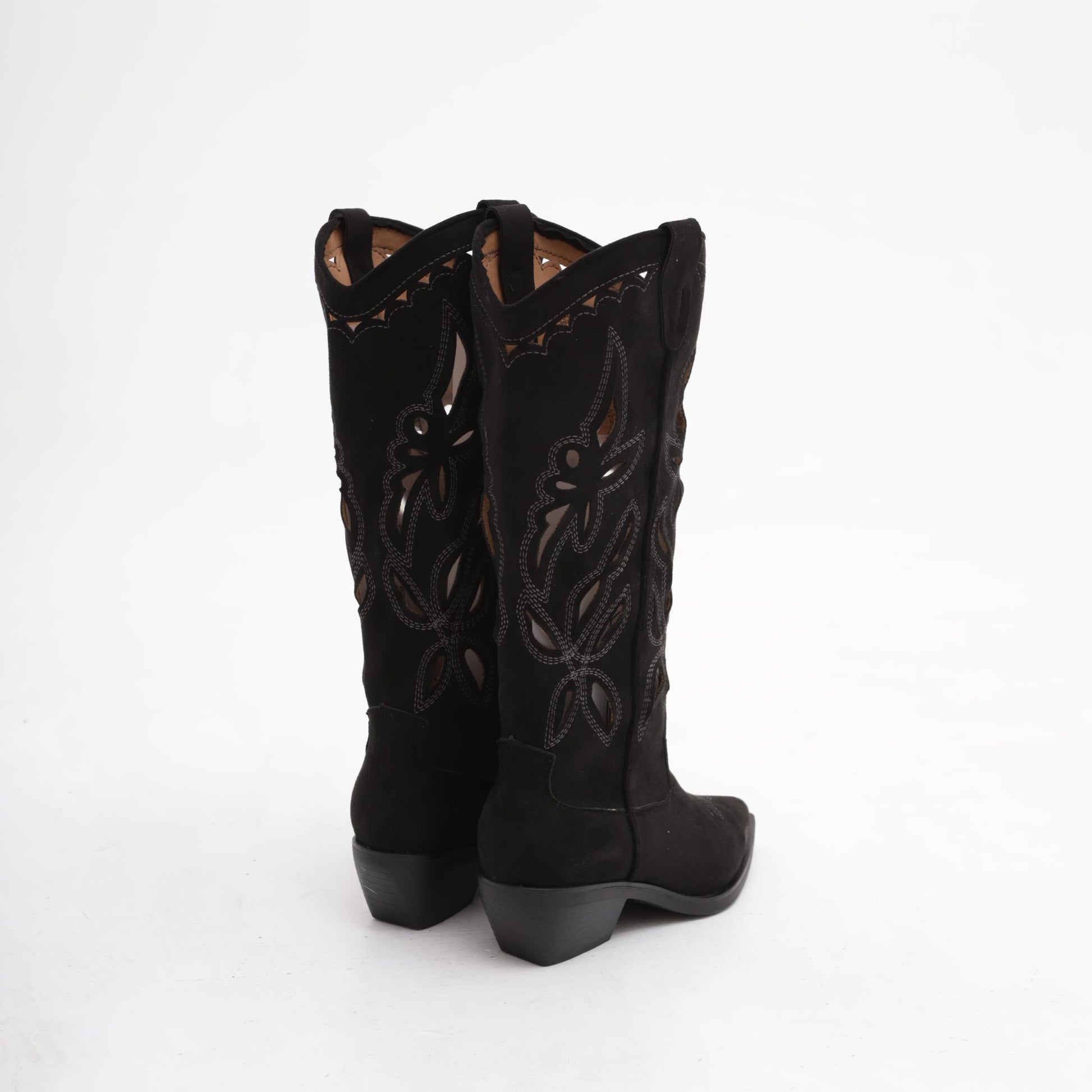 TEXANO RICAMO FORATO NERO<BR/> 