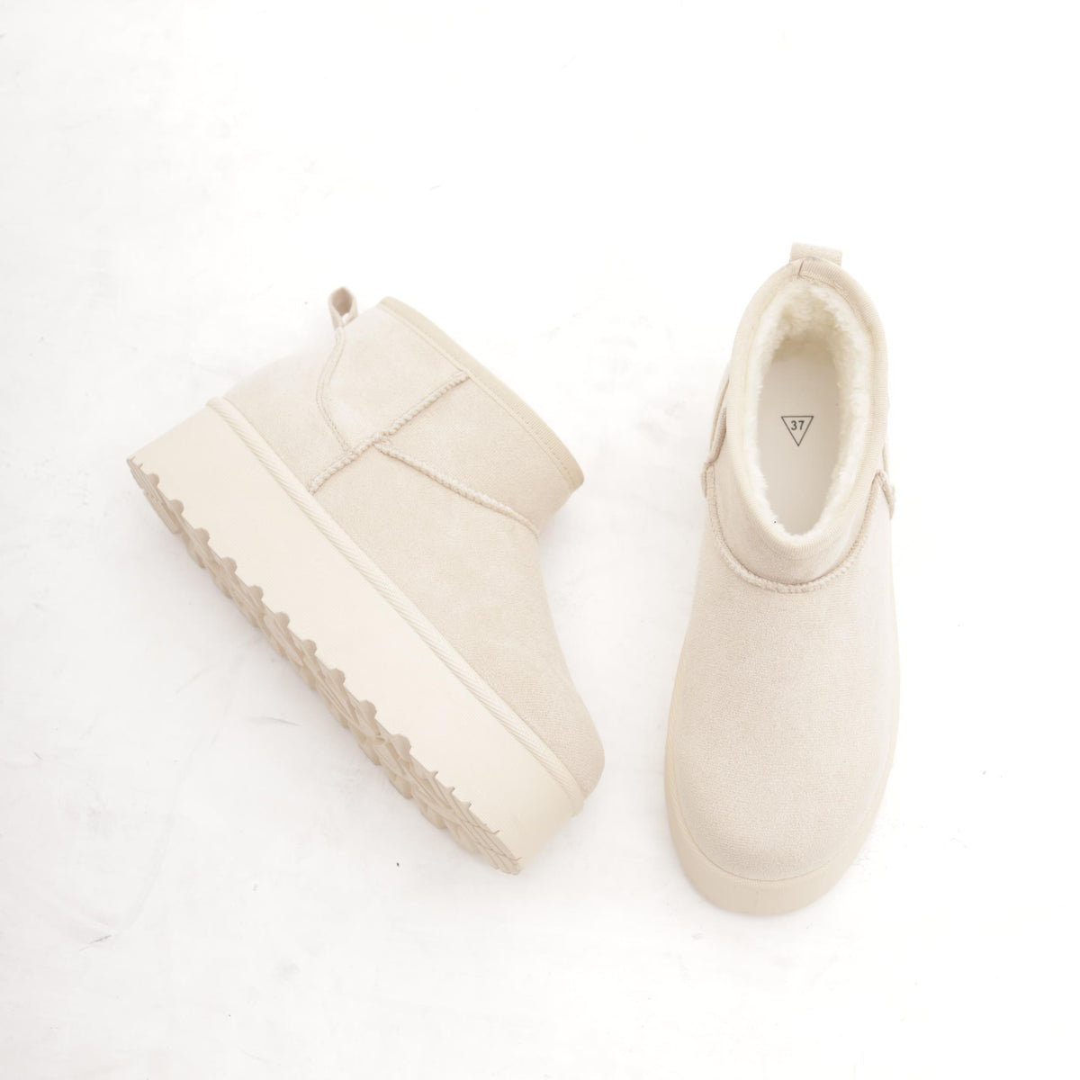 STIVALETTO MAMMUT BEIGE 