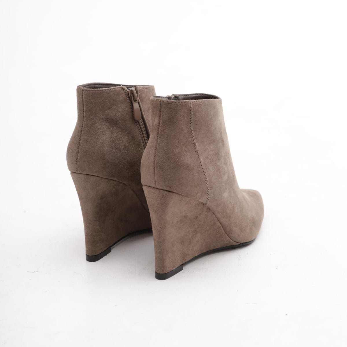 STIVALETTO ZEPPA TAUPE 