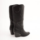 CAMPEROS RICAMO BORCHIE NERO 
