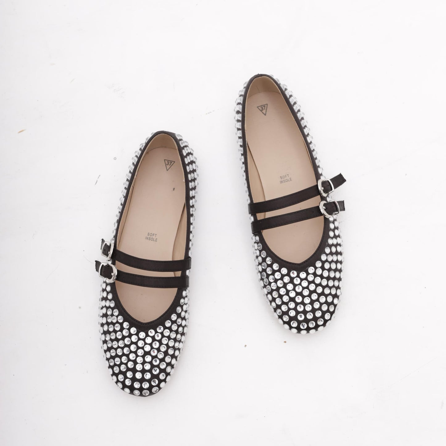 BALLERINA STRASS NERO 