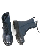 ANFIBIO ALTO CON ZIP BLU 