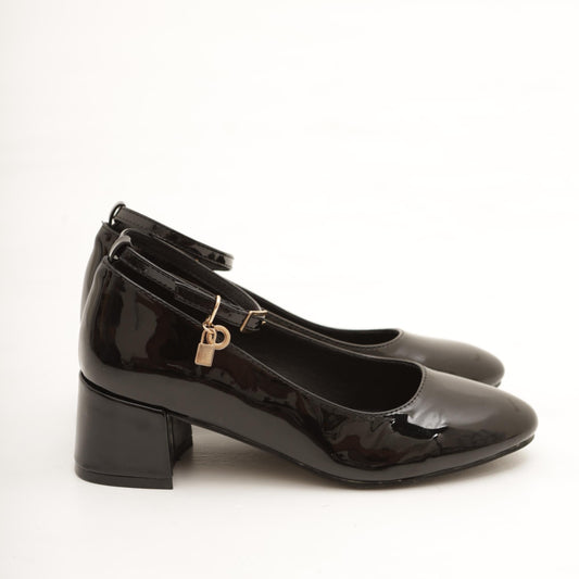 DECOLLETE' CINTURINO NERO 