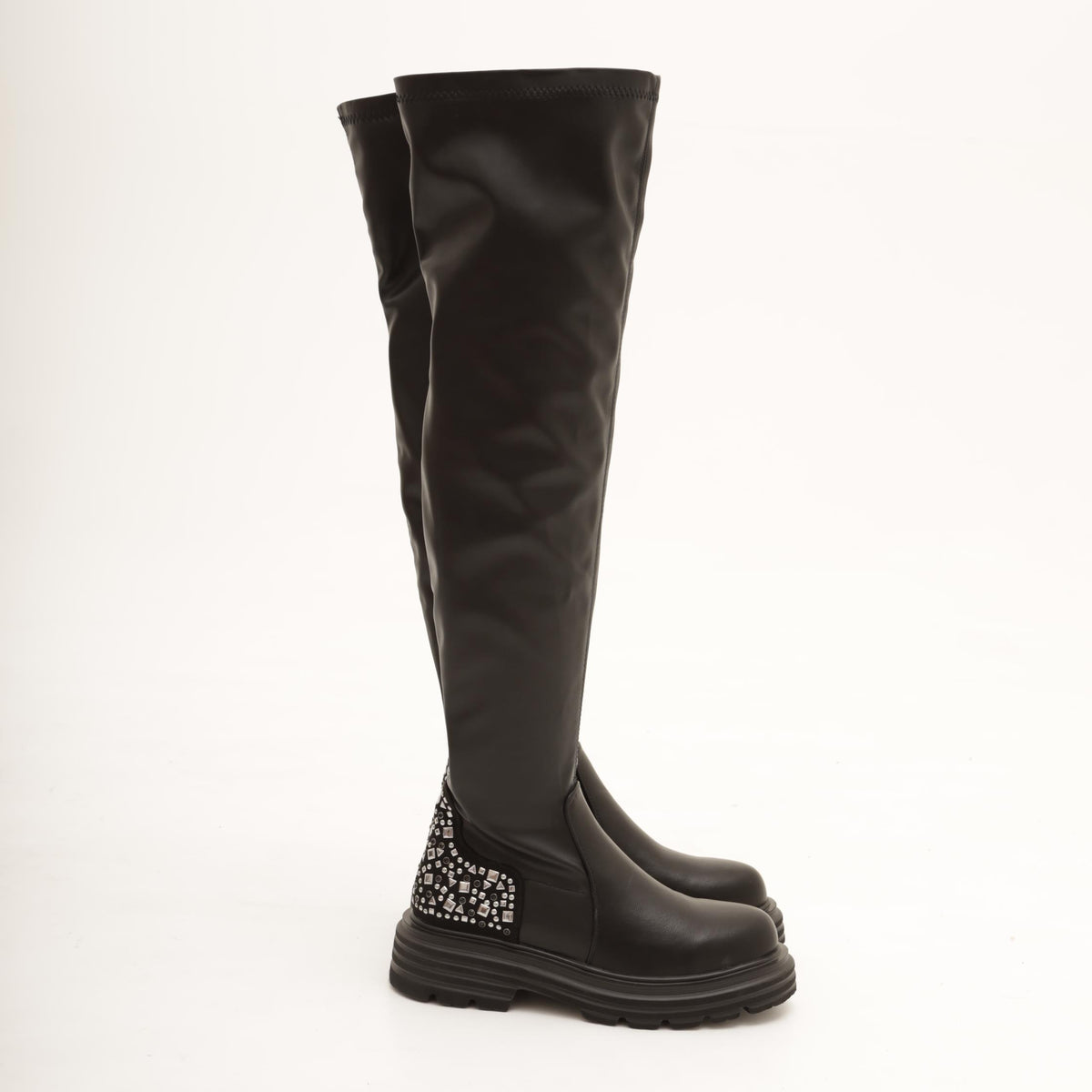 CUISSARD STRETCH BORCHIE NERO 