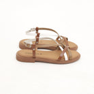 SANDALO FLAT FASCETTE BIANCO 