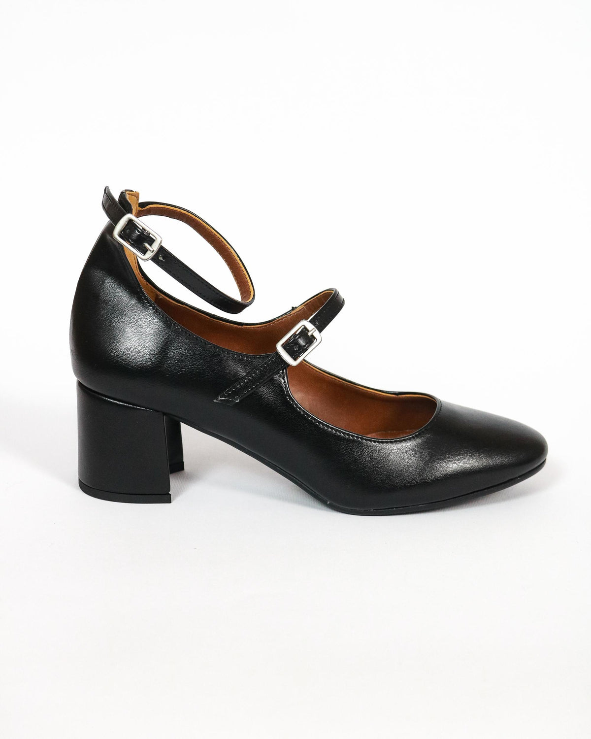 MARY JANE 2 CINTURINI NERO 