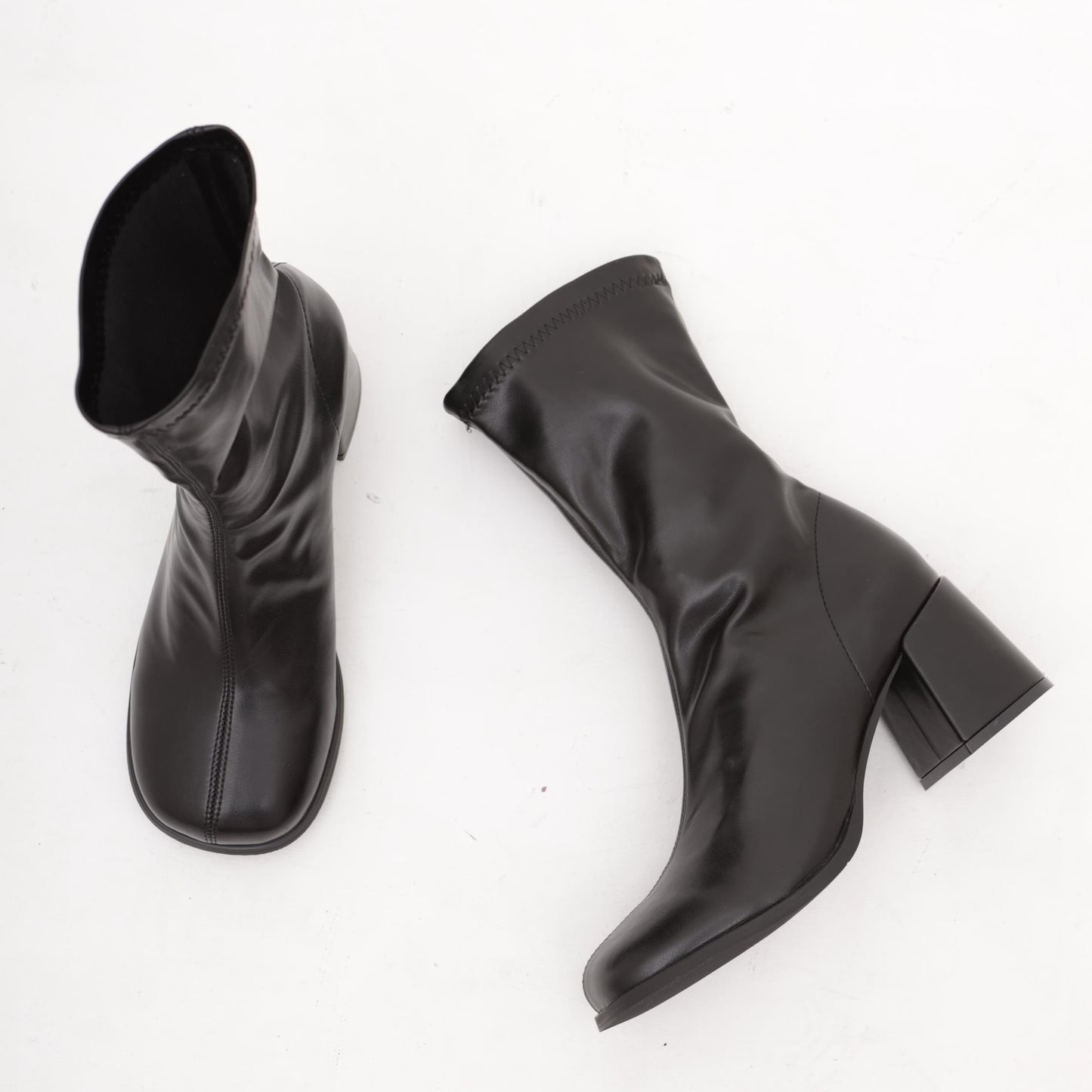 STIVALETTO STRETCH NERO MP757PUNE CHOCOLA