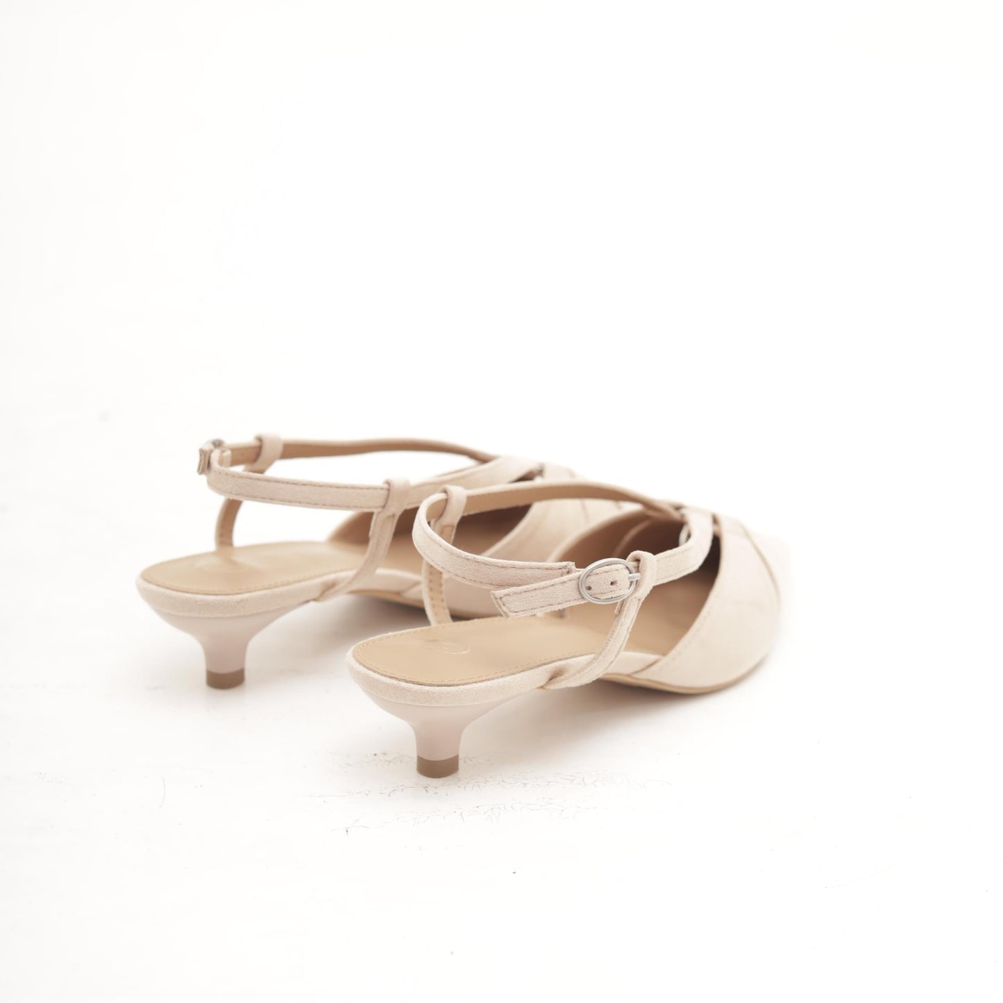 SLINGBACK ANELLO BEIGE 