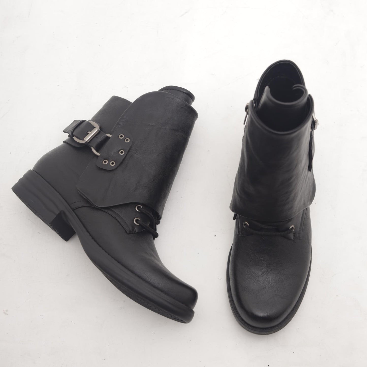 ANFIBIO CON GHETTA NERO MP2708-2PUNE CHOCOLA