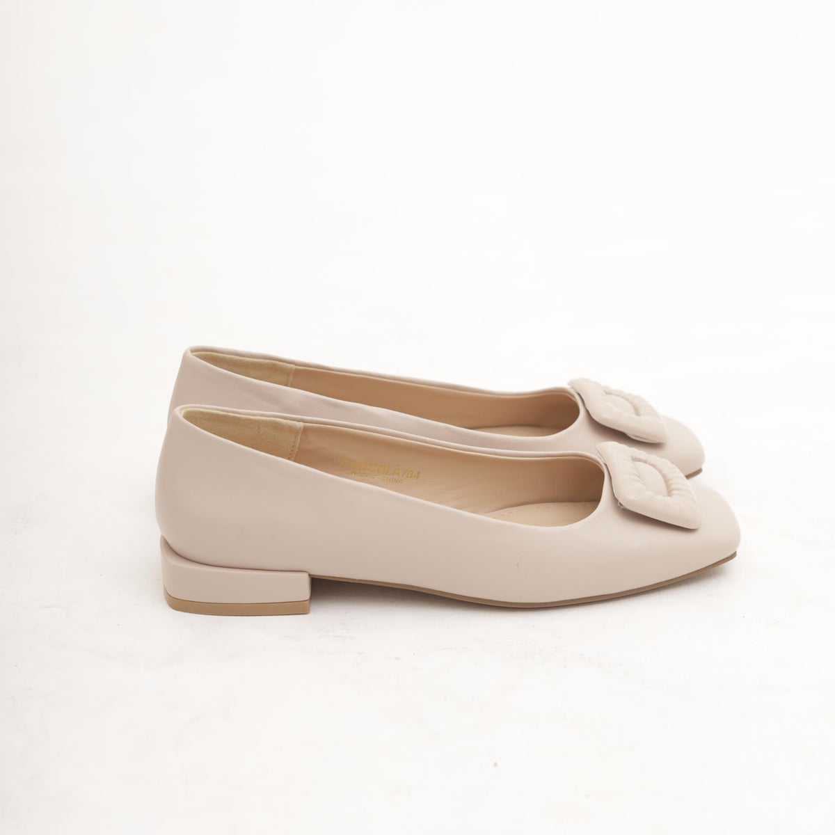 DECOLLETE' FLAT ACCESSORIO NUDE 