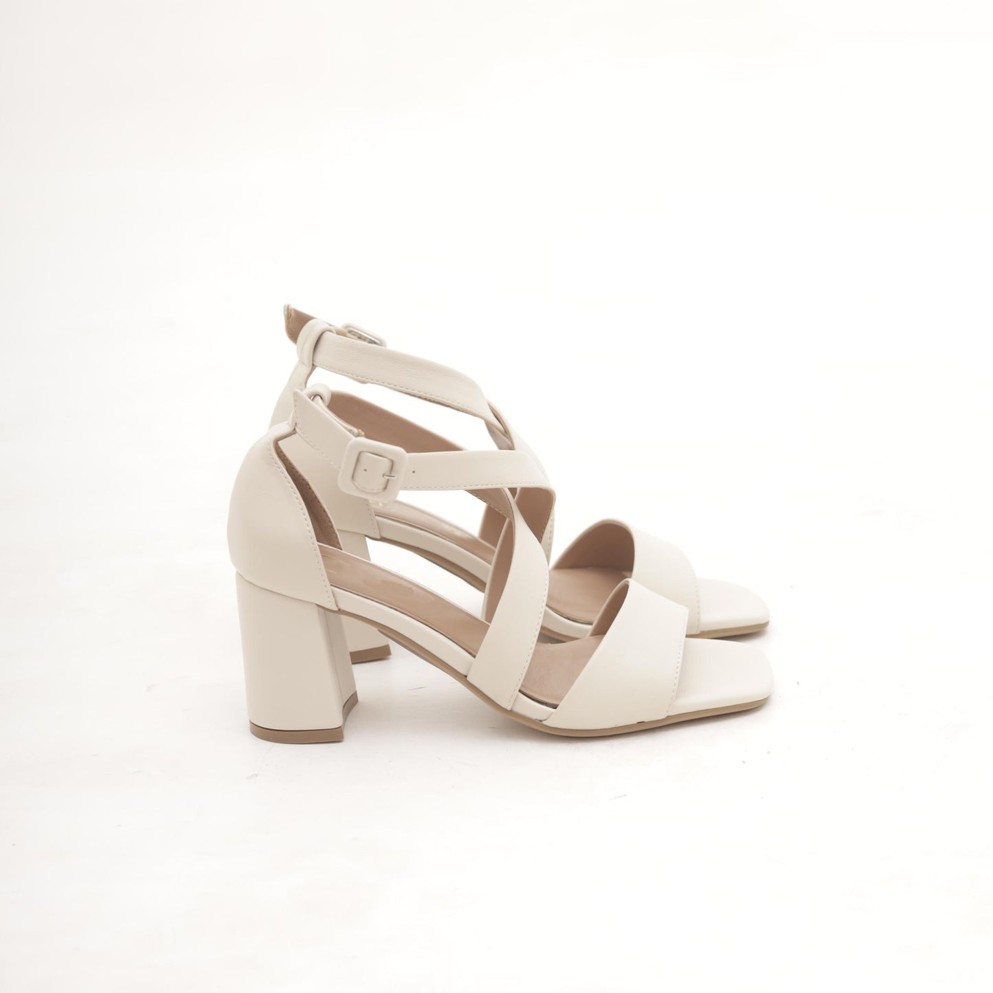 SANDALO INCROCIATO BEIGE 