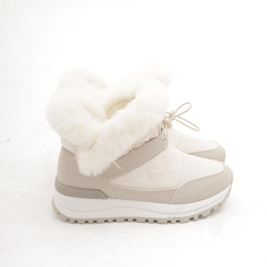STIVALETTO SNEAKERS RUNNING BEIGE 