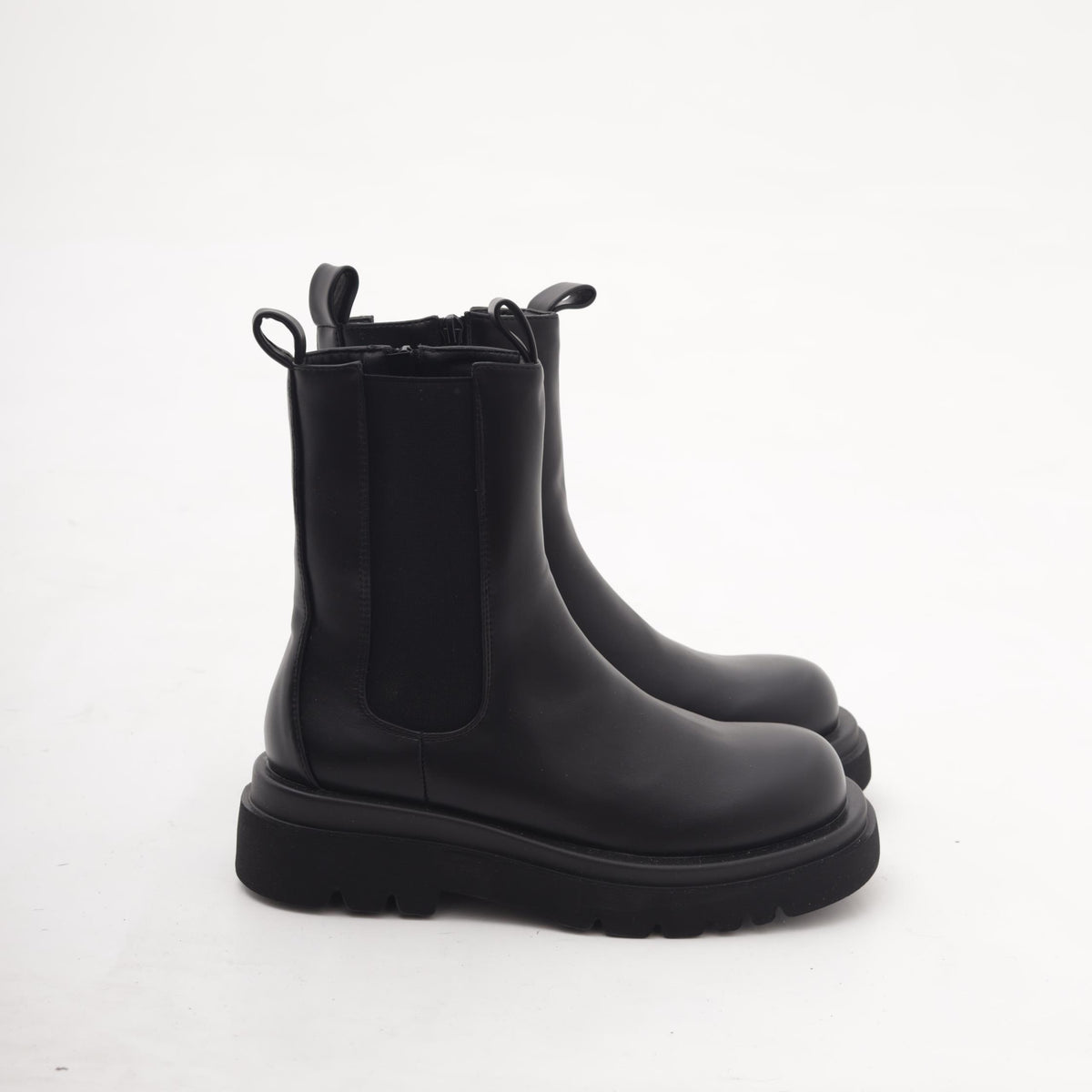 STIVALETTO CHELSEA ZIP NERO 