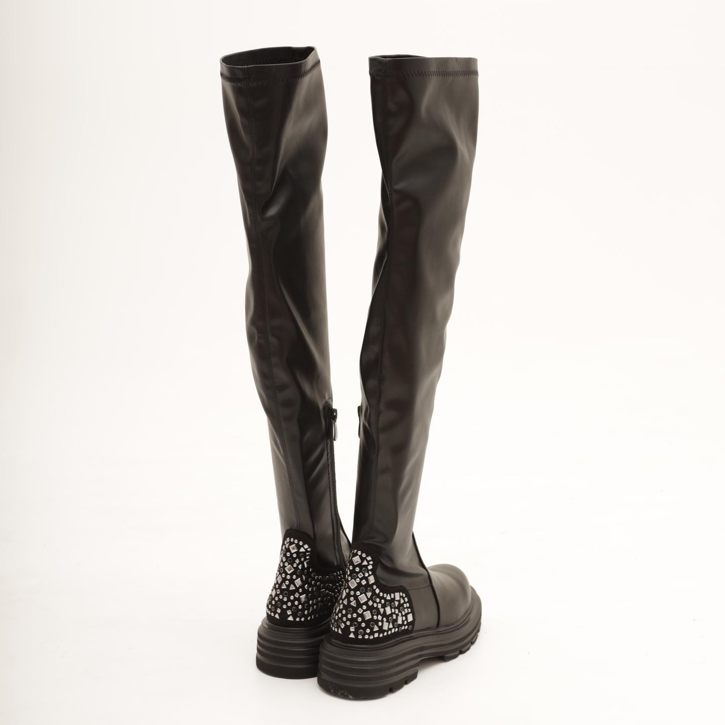 CUISSARD STRETCH BORCHIE NERO 