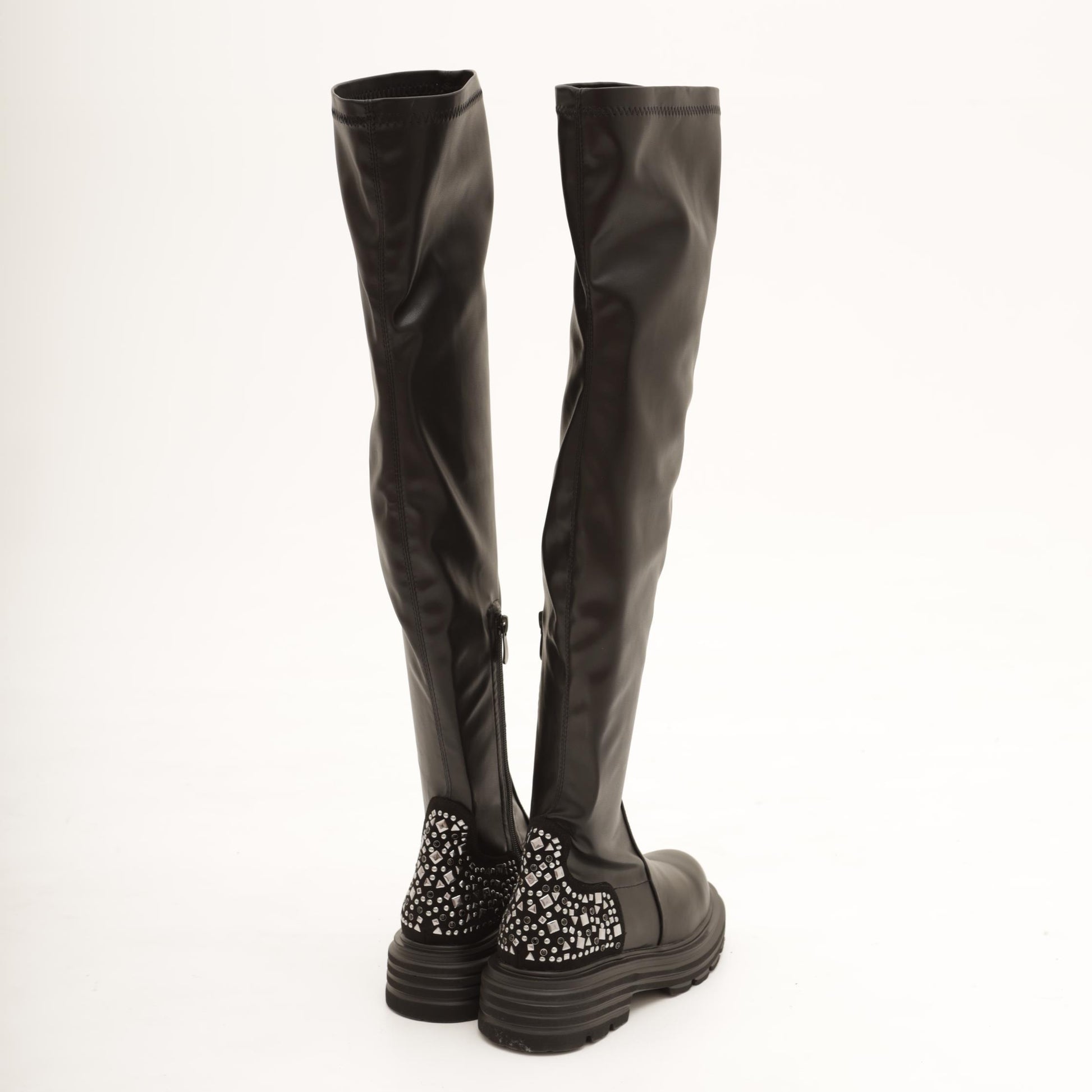 CUISSARD STRETCH BORCHIE NERO 