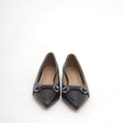 DECOLLETE FLAT MORSETTO NERO 